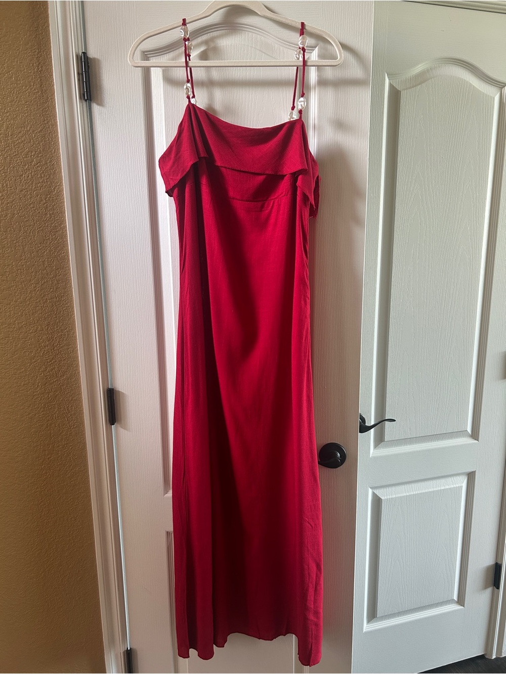 Abel the Label linen blend Maxi Dress